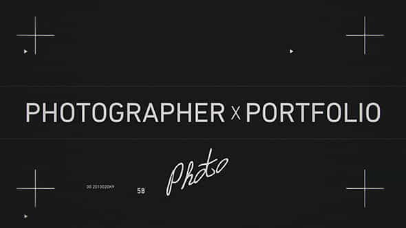 Photographer Portfolio - VideoHive 20571400