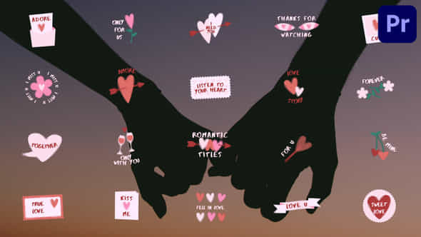 Romantic Titles - VideoHive 46175329