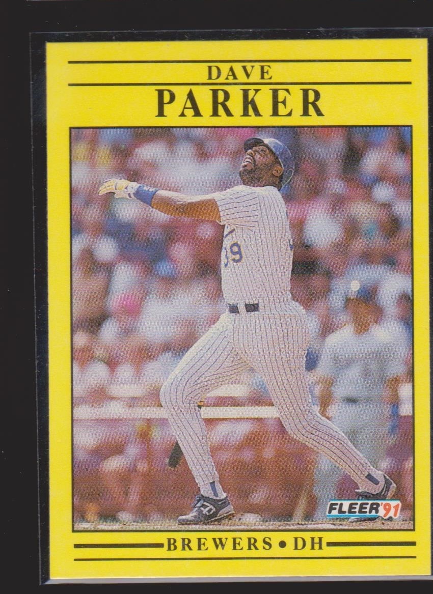 1992 Upper Deck - #522 Dave Parker