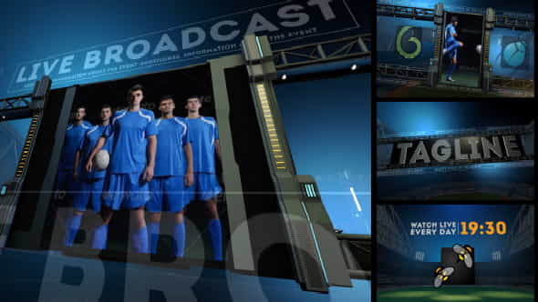 Sports Arena Promo Package - VideoHive 4672291