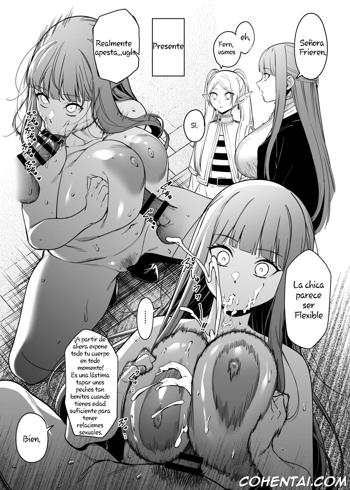 Mushiteki ni Houshi Suru Mahou (Sousou no Frieren) xxx comics manga porno doujin hentai español sexo 