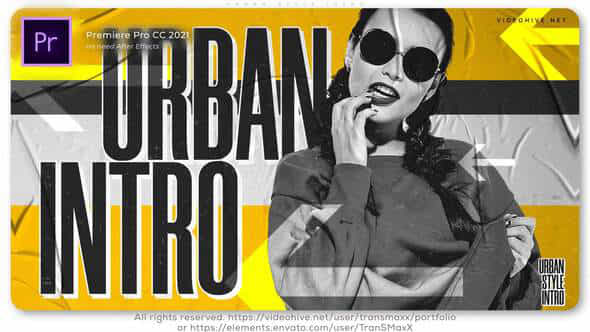 Urban Style Intro - VideoHive 35401698