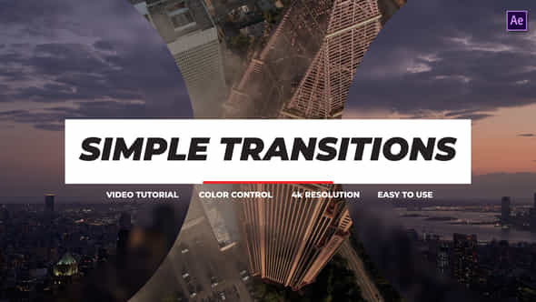 Simple Transitions After - VideoHive 39343592