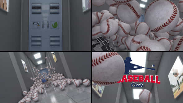 Baseball Logo Reveal - VideoHive 43625340