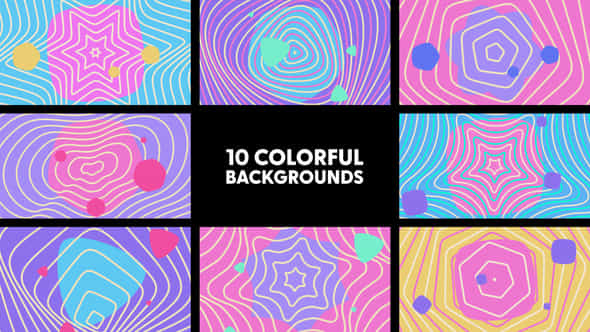 Colorful Backgrounds - VideoHive 44752502