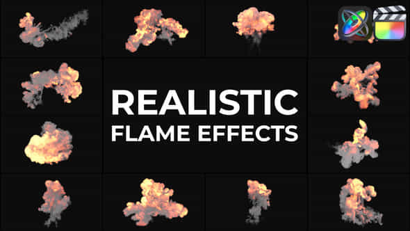 Realistic Flame Effects For Fcpx - VideoHive 52609700