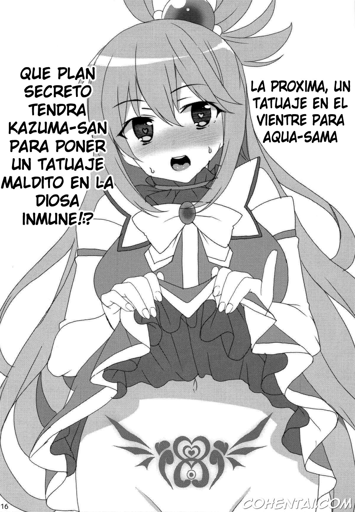 Inmon Megumin (Kono Subarashii Sekai ni Syukufuku o!) xxx comics manga porno doujin hentai español sexo 