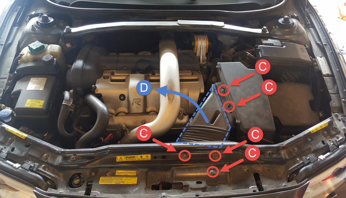 Volvo s60 deals maf sensor