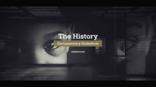 The History - Documentary Slideshow - VideoHive 20476675