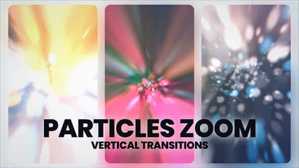 Vertical Particles Transitions - VideoHive 55957140