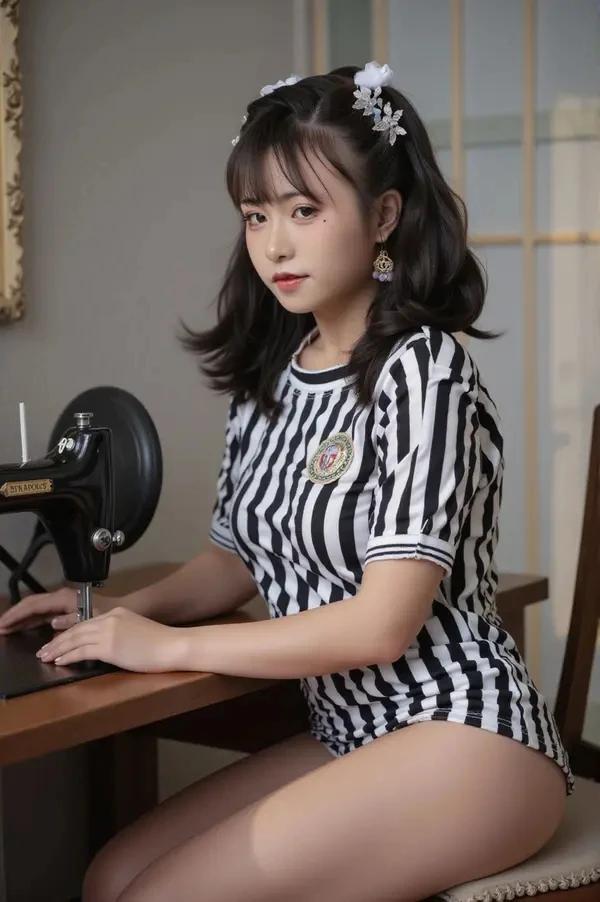 AI魔法秀粉嫩女神喵小吉重温美妙无圣光图集4(3)