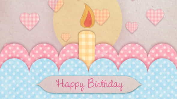 Happy Birthday Card - VideoHive 180512