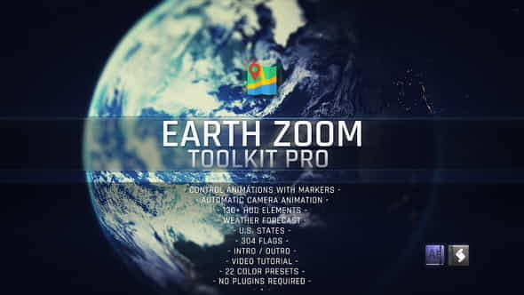 Earth Zoom Toolkit Pro - VideoHive 23319578