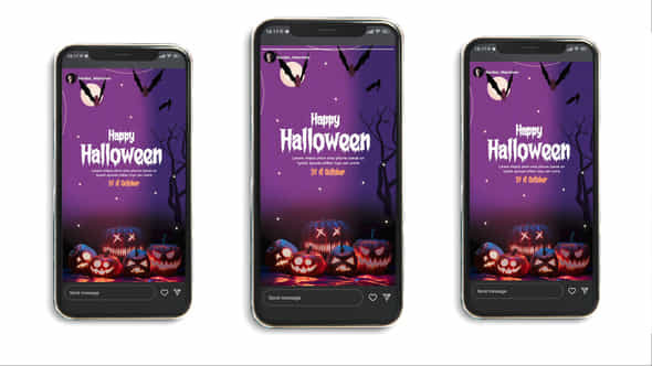 Halloween Instagram Story - VideoHive 48456132