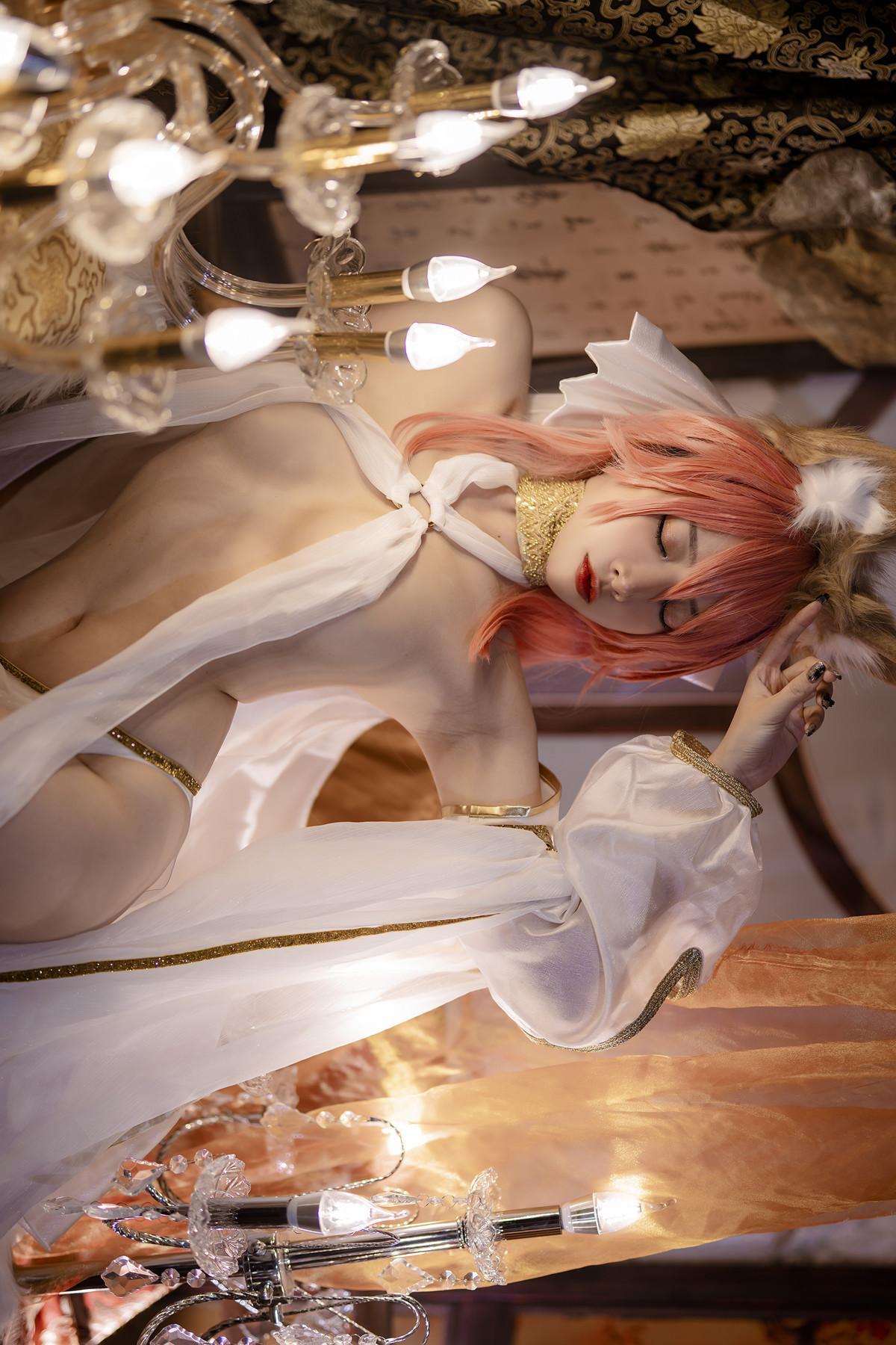 Cosplay 二佐Nisa 玉藻前同人舞娘(30)
