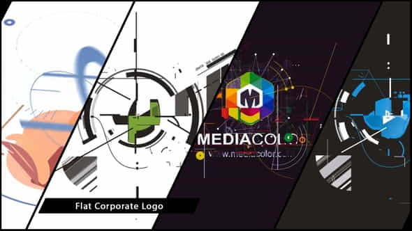 Flat Corporate Logo V03 Designer - VideoHive 19431584