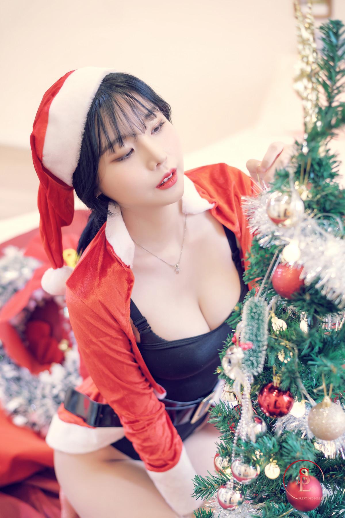 Yuna 유나, [SAINT Photolife] Merry Yuna’s Xmas Set.01(15)