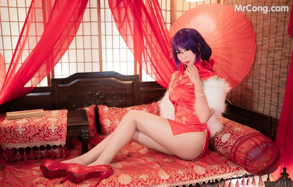 Coser@Money冷冷 No.015: 高雄红旗袍 (15 photos)(10)