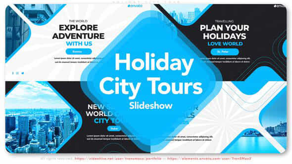 Holiday City Tour - VideoHive 38929651