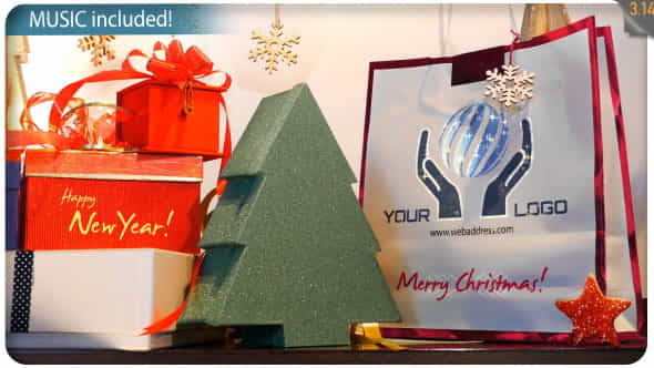 Christmas Gifts Logo - VideoHive 20807250