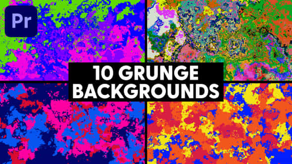 Grunge Backgrounds - VideoHive 47784587