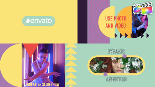 Creative Slideshow For Fcpx - VideoHive 52307956