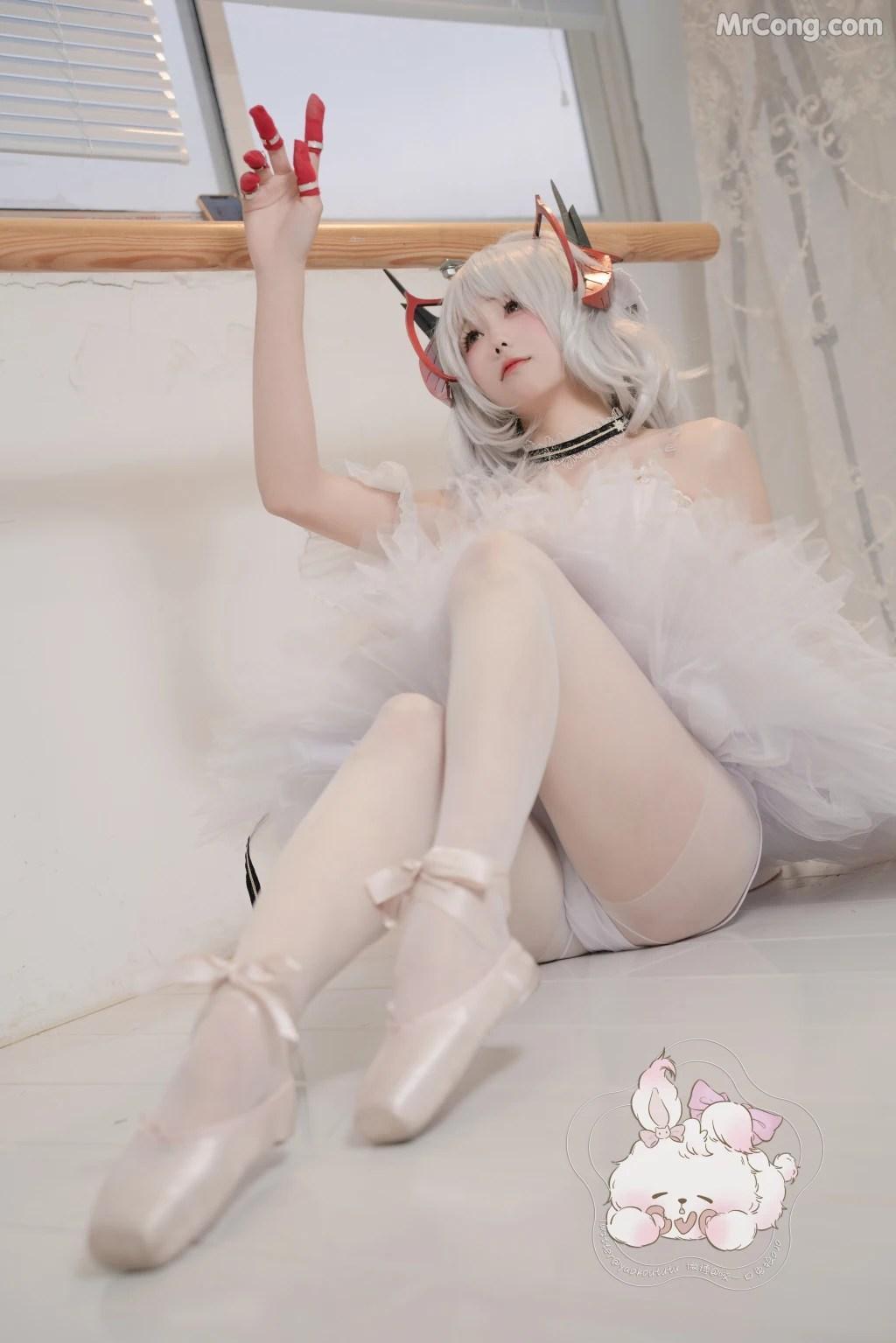 Coser@黏黏团子兔: W天鹅之舞 (55 photos )(38)