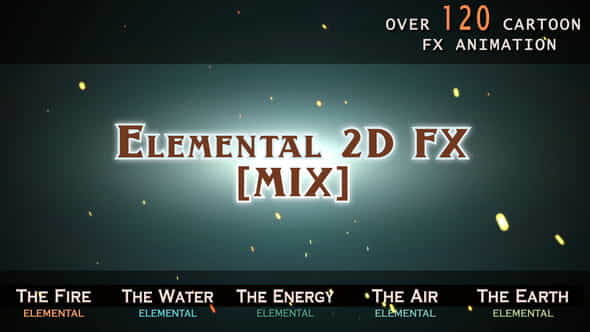 Elemental 2D FX pack After Effects and Premiere Pro | Miscellaneous - VideoHive 14292431