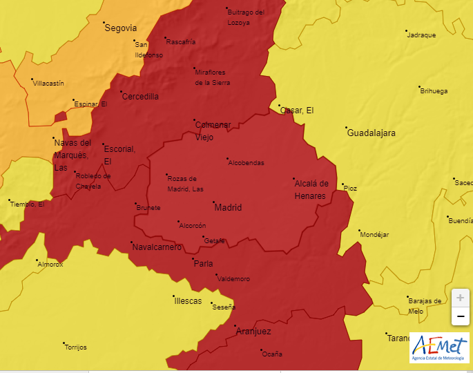 Foto cedida por AEMET