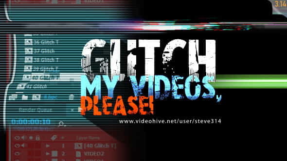 Glitch My Videos Please! - VideoHive 12025423