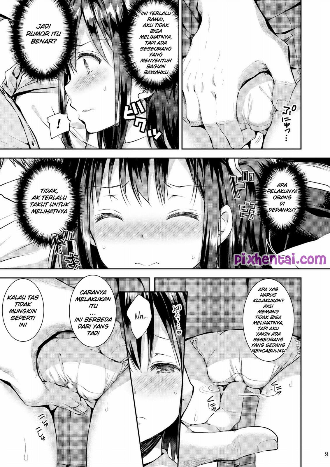 Komik hentai xxx manga sex bokep demi cinta pacar rela digilir di kereta 09