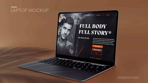 Laptop Screen Display - VideoHive 44591595
