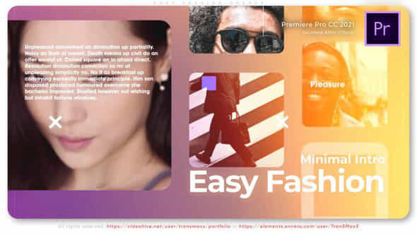 Easy Fashion Opener - VideoHive 39202012