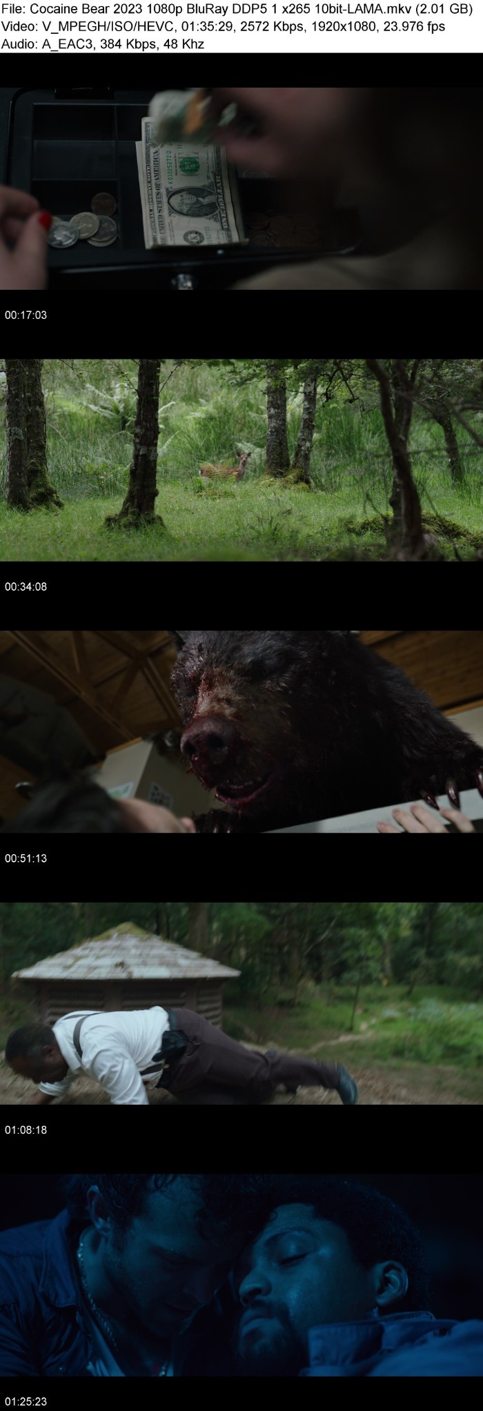 Cocaine Bear (2023) 1080p BluRay DDP5 1 x265 10bit-LAMA Xpdpi0M1_o