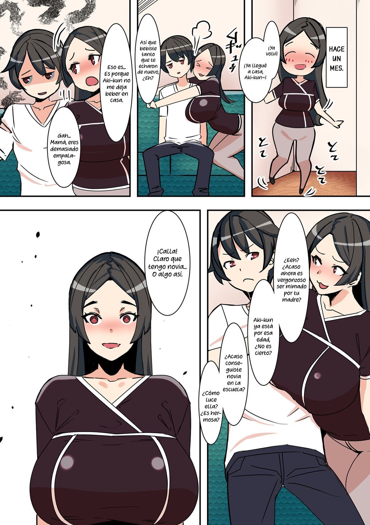 [UC] Koibito wa Jitsubo  My Lover Is My Own Mother (COMIC Kuriberon DUMA 2022-03 Vol. 34) [Spanish] [Shirokuto]