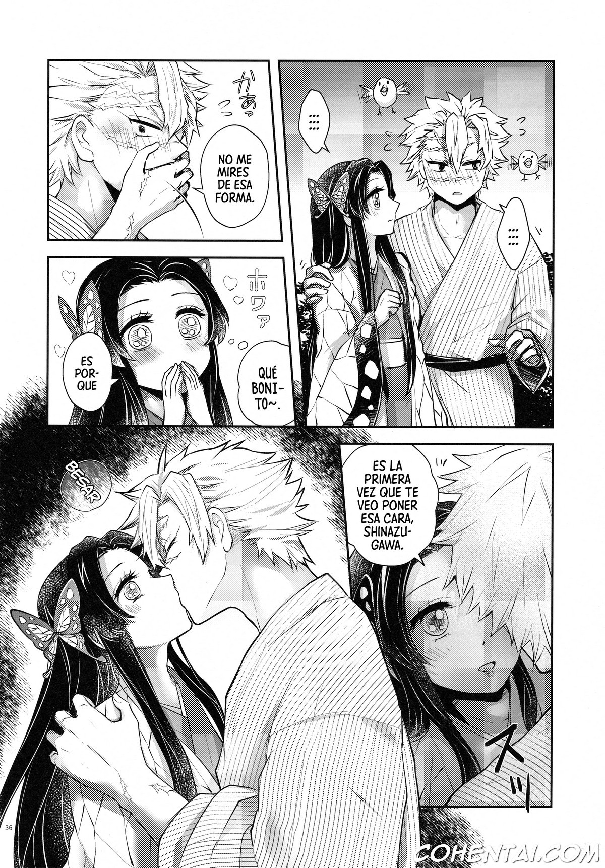 Shoujo o Moratte Hoshii Hana. Koinaka ni Natta Oboe ga Nai Kaze (Kimetsu no Yaiba) xxx comics manga porno doujin hentai español sexo 