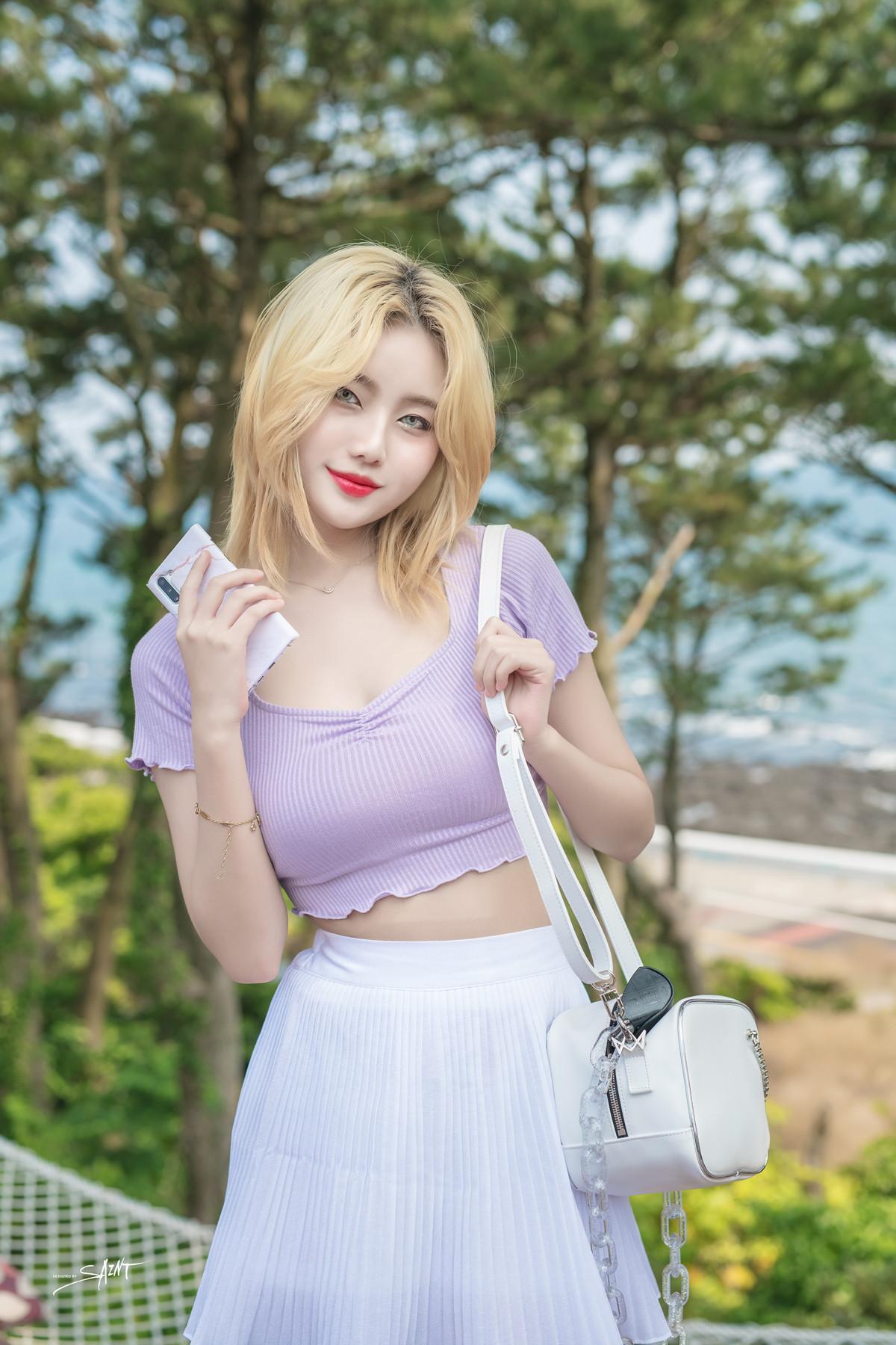 Yuna 유나, Saint PhotoLife Vol.14 ‘Jeju Story Part.1’ Set.04(5)