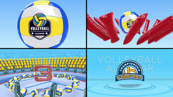 Volleyball Countdown 5 - VideoHive 48279928