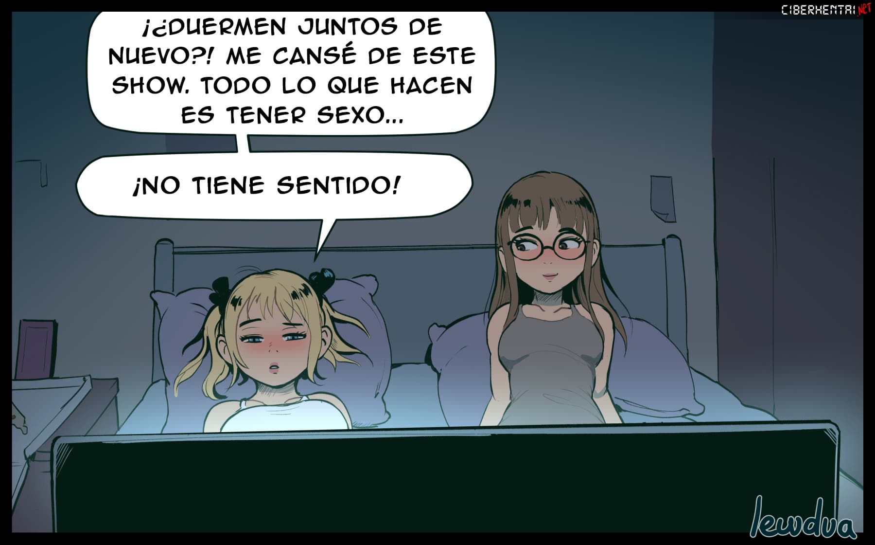 [Lewdua] Watching a Series – Nessie and Karen (Traduccion Exclusiva) - 5