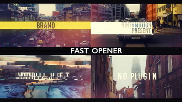 Fast Opener - VideoHive 20135558