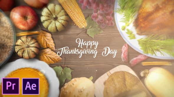 Thanksgiving Special Promo - Premiere - VideoHive 29303117