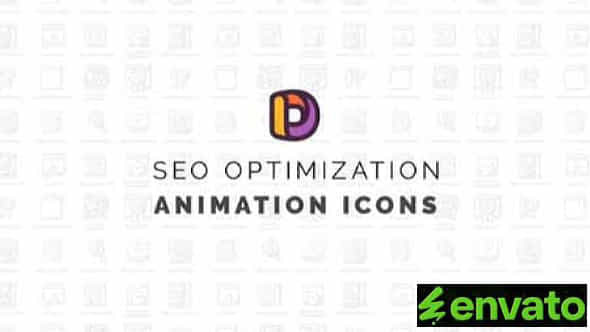 Seo Optimization Animation Icons - VideoHive 34466238
