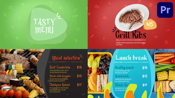 Tasty Menu - VideoHive 45883400