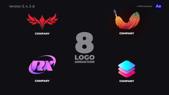 Trippy Liquid Logo Ae - VideoHive 57256393