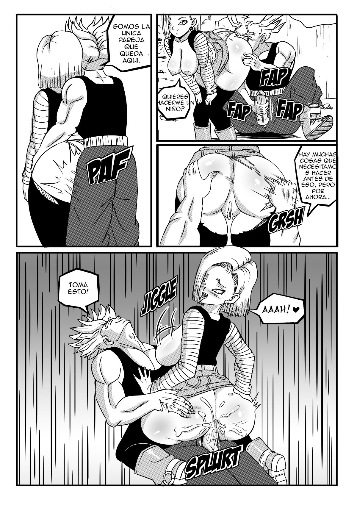 Android 18 Stays in the Future – Pink Pawg - 10