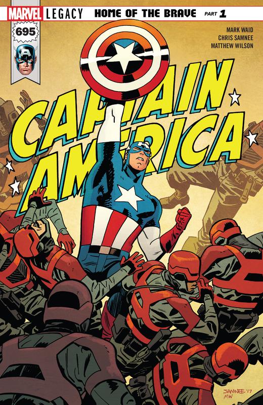 Captain America Vol.8 695-704 (2017-2018) Complete