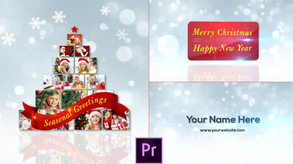 Christmas Greetings Premiere Pro - VideoHive 25164556