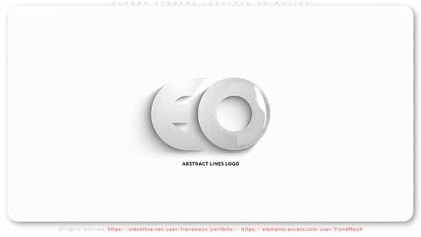 Abstract Lines Logo - VideoHive 51900578