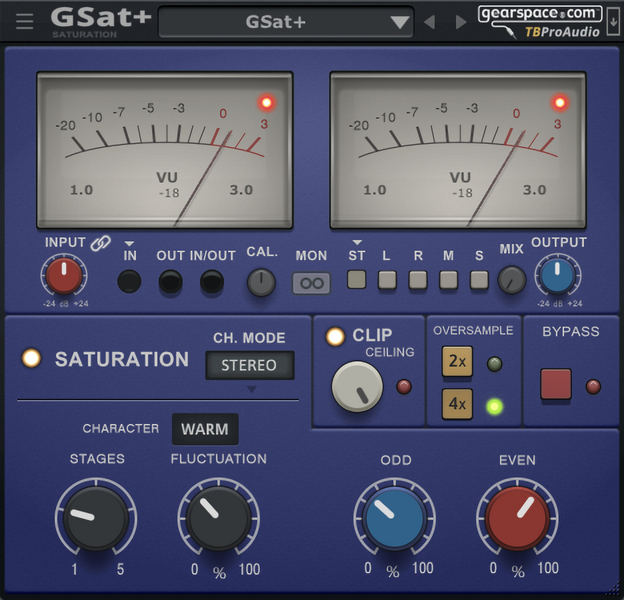 TBProAudio & Gearspace GSatPlus
