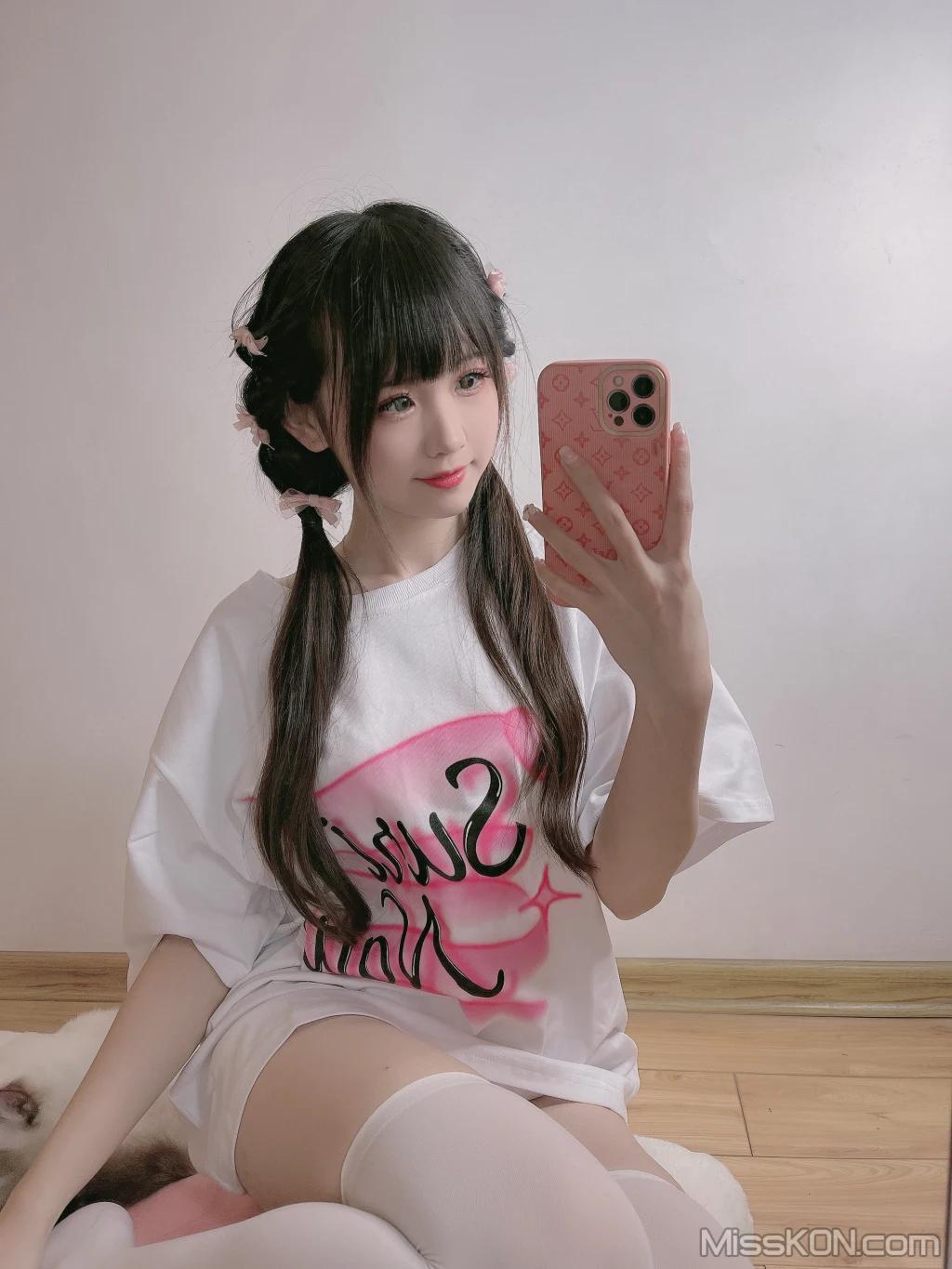 Coser@miko酱ww: mikoの白丝01 (241 photos)(29)
